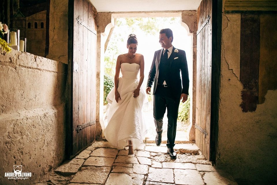 Enchantment in a Fortress: Serena and Massimiliano’s wedding story