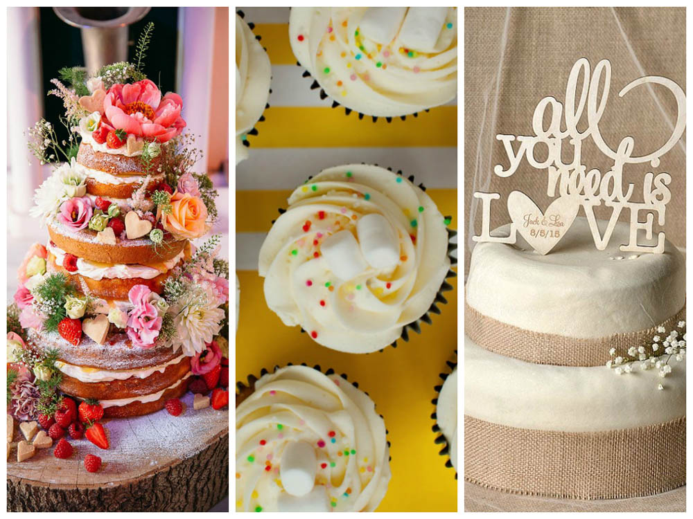 Sweet tooth? 3 ideas for your perfect wedding cake!