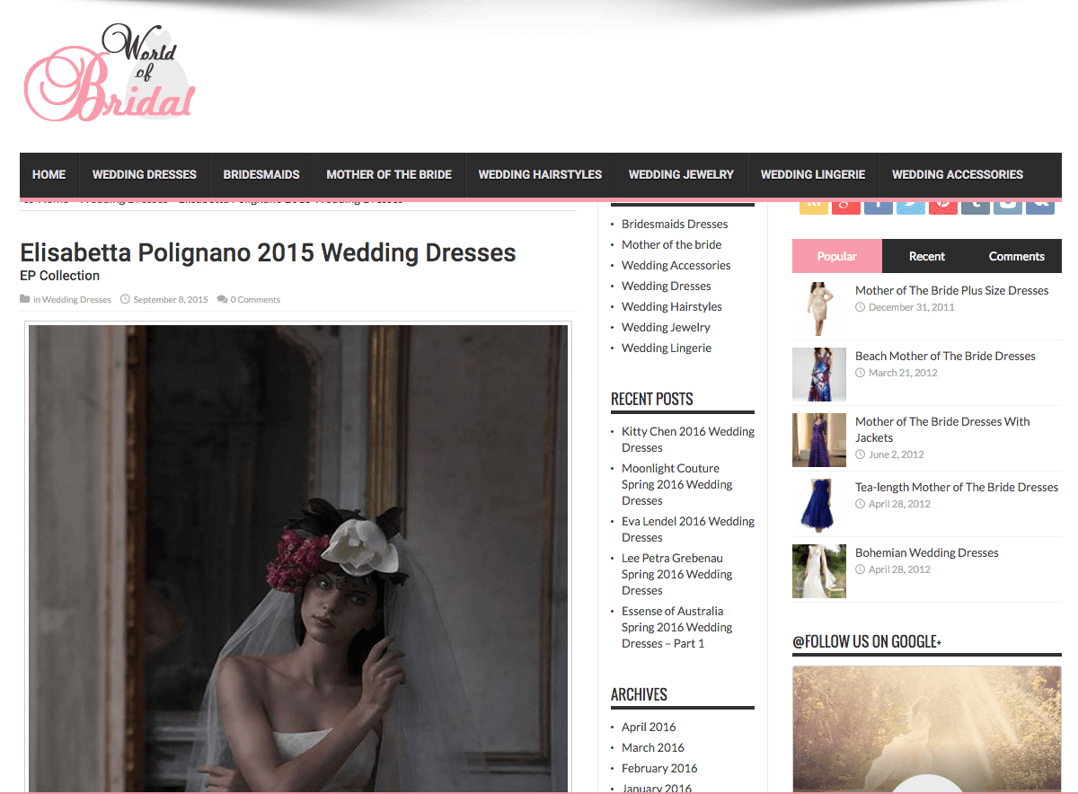 world of bridal.com